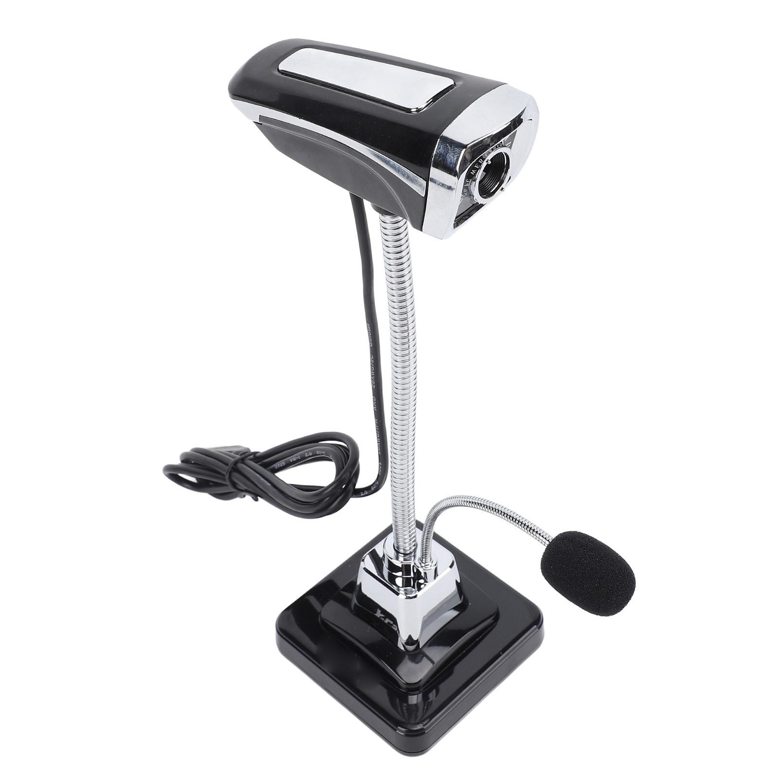 

USB Web Camera 360 Degree 640 X 480 Adjustable Focusing Computer Camera with Noise Concealing