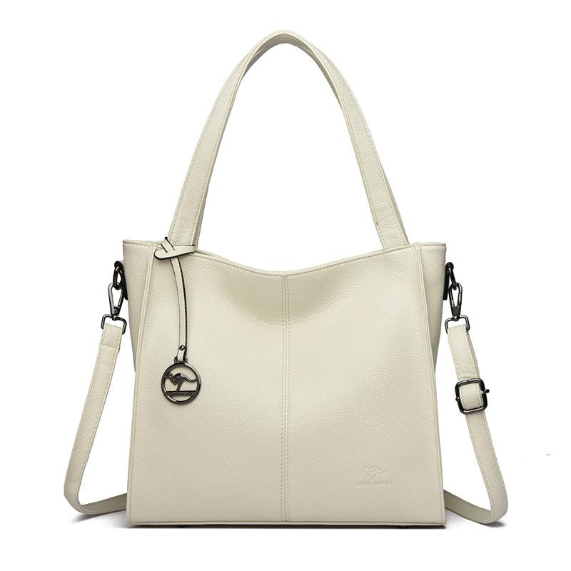 Crossbody-veske Dame Stor kapasitet Mote Enkel skulder-veske Flere rom Mamma-veske