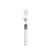 Retro High-End 304 Stainless Steel & Acrylic Cutlery Set: Knife, Fork, Spoon, Dessert Fork, Spoon