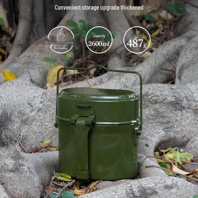 OLOEY Outdoor Multi-function Hanging Pot Lunch Box Cookware