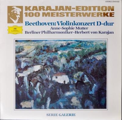 LP Record LUDWIG VAN BEETHOVEN ANNESOPHIE KarajanEdition 100 Meisterwerke 2543032 Deutsche Grammo 1980 Germany Classical Used