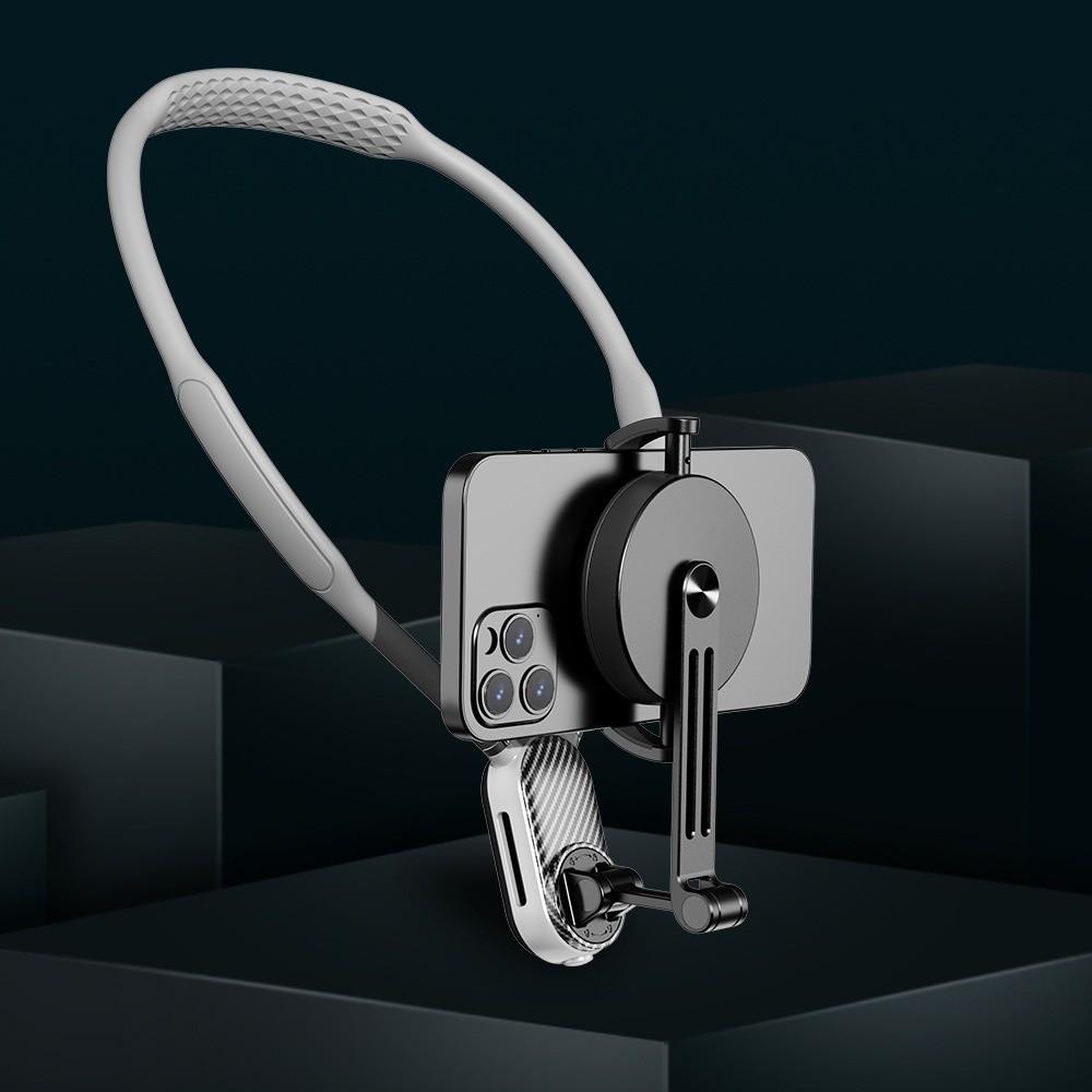 Universal Magnetic Neck Mount Hand Free Neck Cell Phone Holder Portable Mobile Holder  for Phones