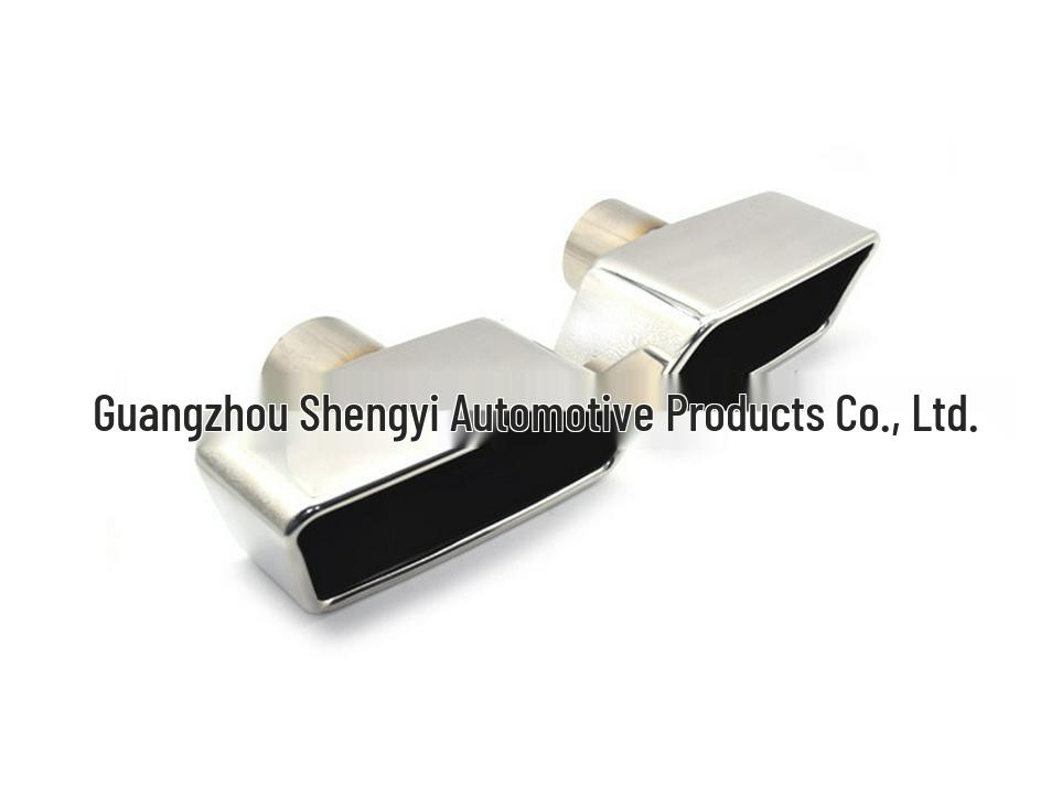 BMW 5 Series Square Exhaust Tailpipe Stainless Steel Muffler Upgrade