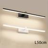60CM Wall Lamp Cool White Modern Led Mirror Light Aluminum Wall Mounted Industrial Lamp Bathroom Living Room Interior Lighting