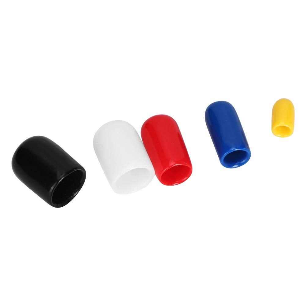 KIMISS Set of 20 PVC Vacuum Line Caps for 1/8in