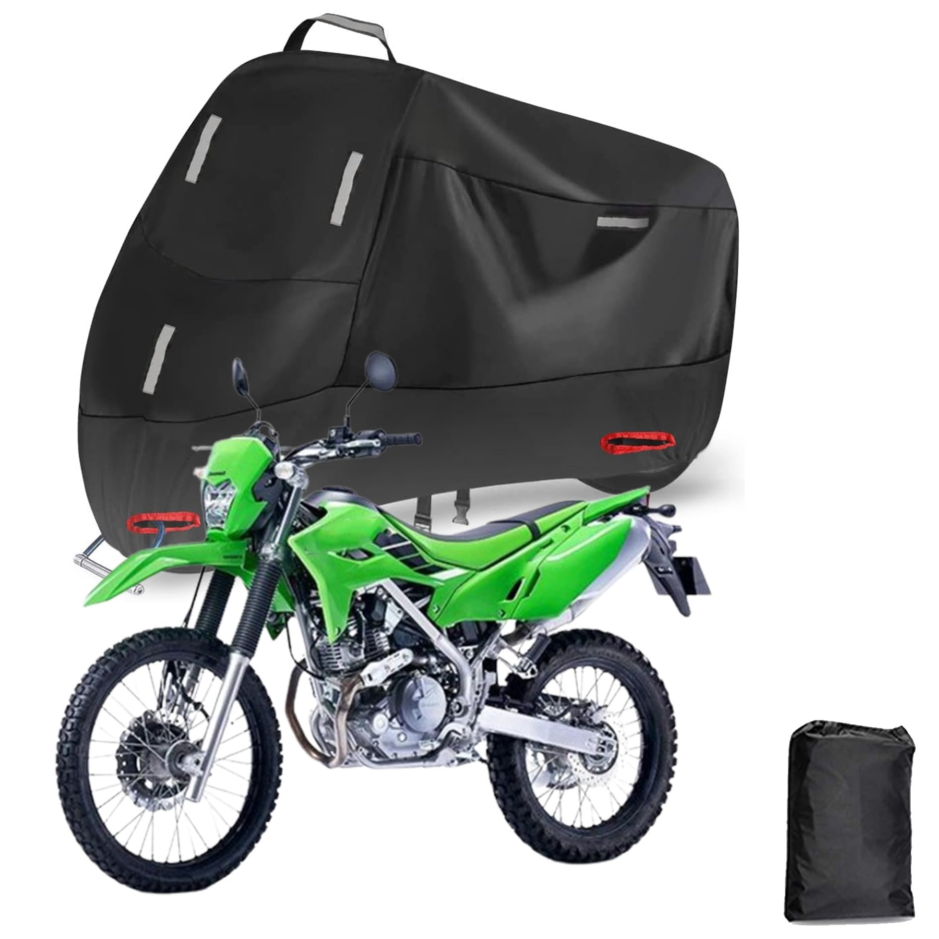 300D Thick Bike Cover Kawasaki KLX230 Bike Cover All Weather One size