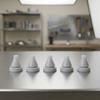 Ugelli Soffione Doccia Sostituzione 100 Pezzi Silicone Uscita Acqua Parti Spruzzatore