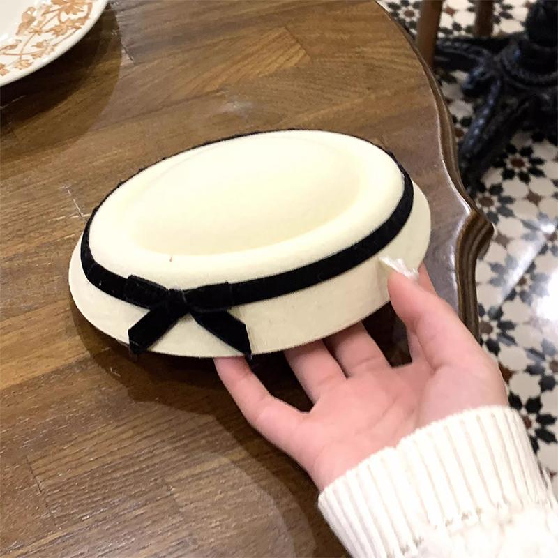 Big Flower Top Hat Hair Clip Mesh Hat With Feather Hair Clip Wedding Prom Party Accessories Headbands For Women