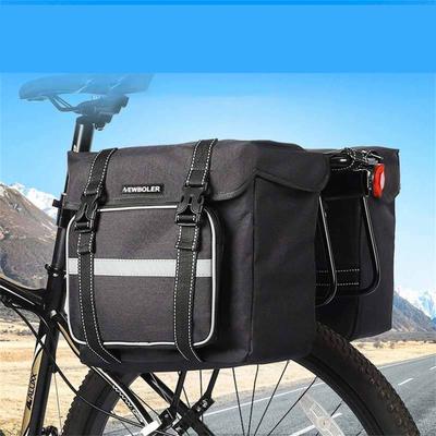 Mountain Bike Rear Cargo Bag –  Rear Frame Bag,  Large Capacity Bag for E-Bikes, Outdoor Riding Gear, Tool Storage, and Cycling Accessories