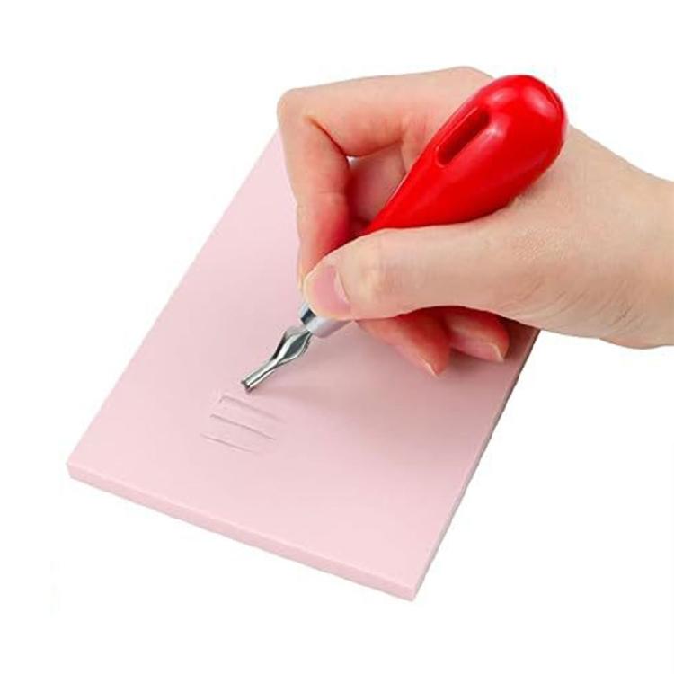 Rubber Brayer Roller Rubber Block Carving Rubber Stamp Kits for Art Crafts