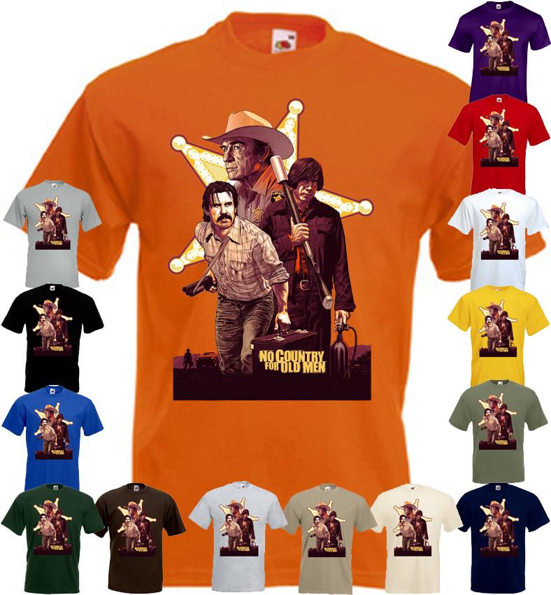 

26 No Country For Old Men v7 T shirt poster Coen brothers all color all sizes S-5XL Unisex T-Shirt M
