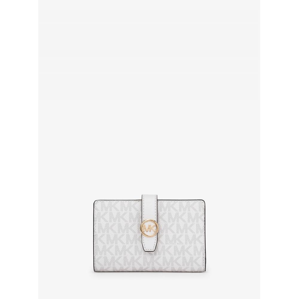 

Michael Kors Кошелек Greenwich Zip Around Tab, средний 35s5ggrf6b1999, оптический белый F