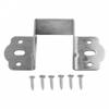 Bed Rail Brackets Heavy Duty Support Metal Hinges Fixed With Screws