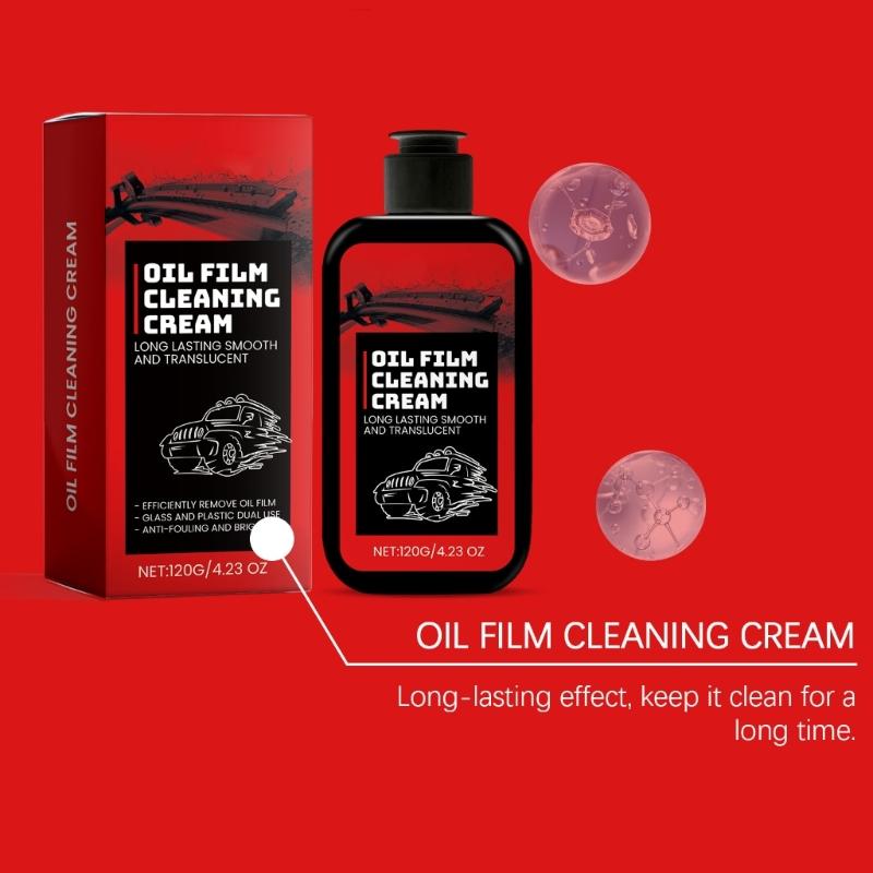Window Restorer Cleaner Oil Film Remover Cleaning Tool for Rainy Days Enhanced Nighttime Visibility Spotless Windscreen