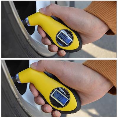 Přenosný LCD displej Auto Motocykl Tlak v pneumatikách Digitální měřič Mini Diagnostický nástroj Styling auta Měřič pneumatik Příslušenství