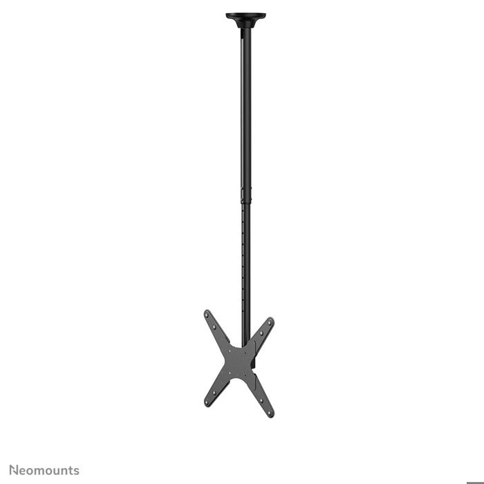 NEWSTAR Fixation au plafond FPMA-C340BLACK pour Ecran Plat - Noir - 1 Display(s) Supported 190,5 cm - 50 kg Max