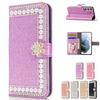 Étui portefeuille à paillettes pour Samsung Galaxy A05 S A06 A26 A36 A56 A12 A51 A52 A53 A71 A72 A73 A22 A23 A32 A33 A50 A70 S10 S9 Note20