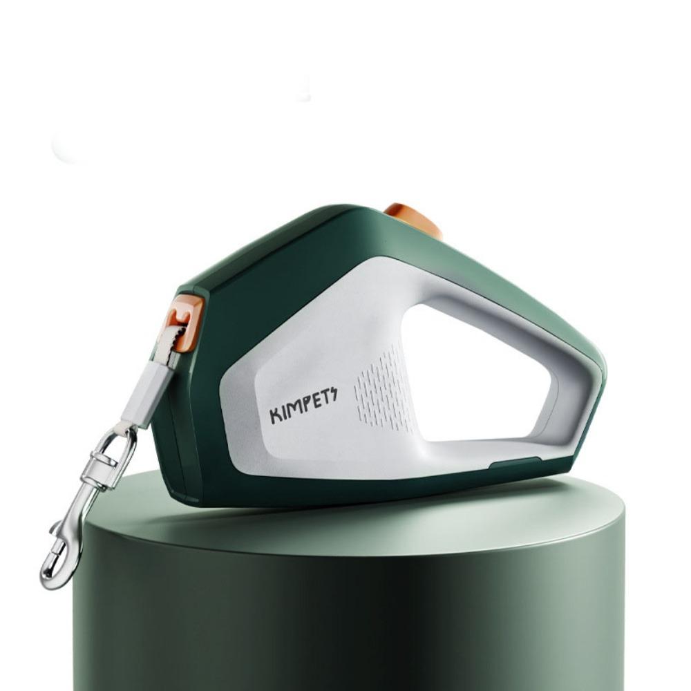 

Гибкий Автоматический Собачий Поводок Светоотражающий Ремень Домашнее Животное Буксировочный Трос Для Уличного Использования зелёный