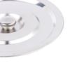 1Pc 28/30/32Cm Silver Round Pot Lid Kitchen Thicken Stainless Steel Saucepan Cover Replacement Universal Kitchen Food Lid