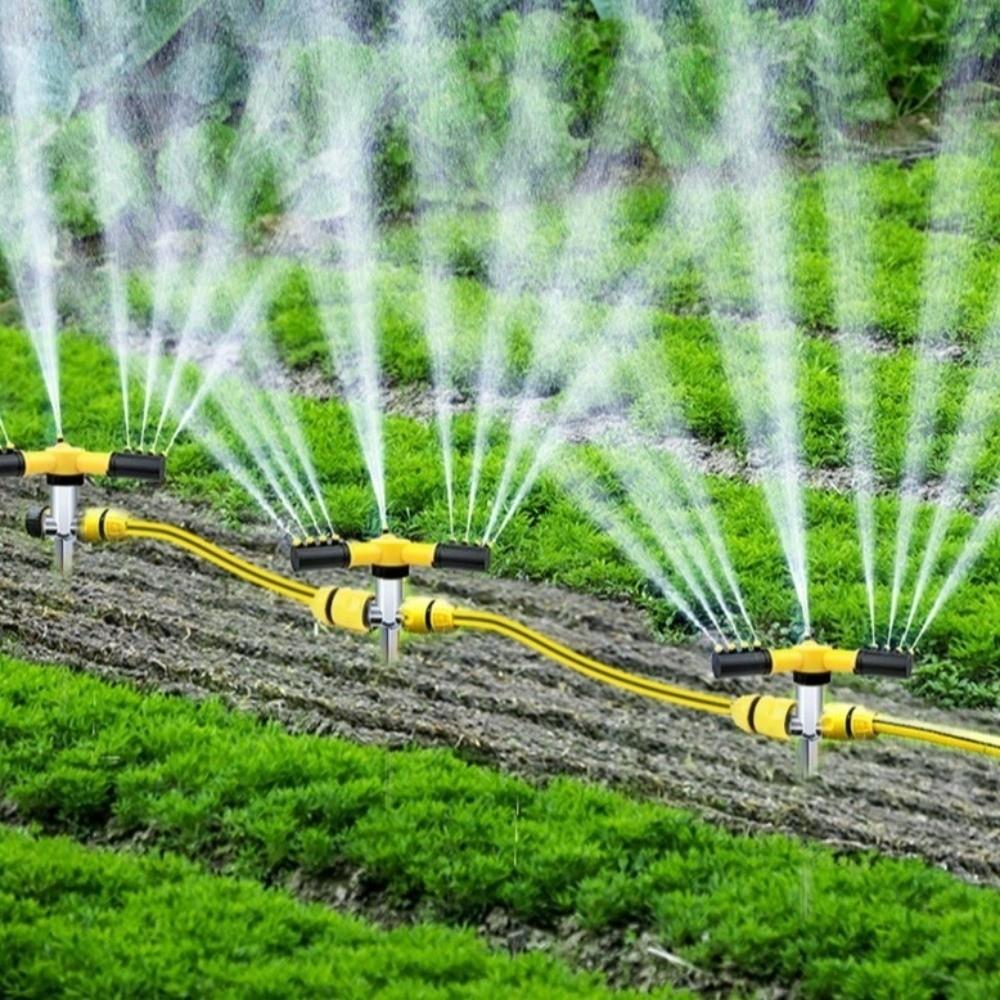 Corrosion Resistant 360° Rotating Sprinkler Ground Insert Watering Nozzle Landscaping