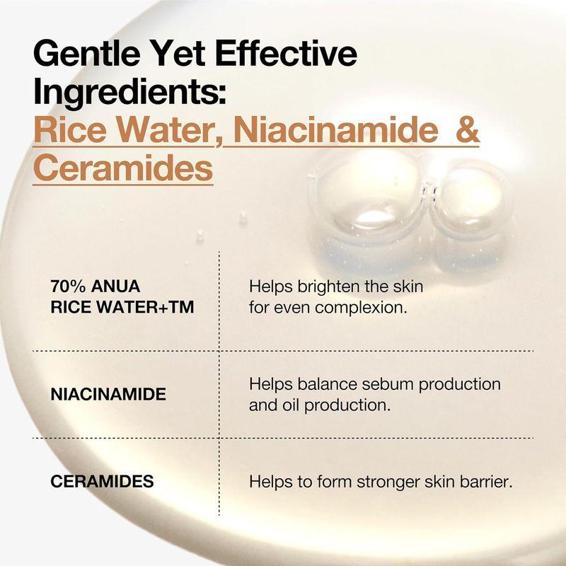 Anua Rice 70 Glow Milky Toner 250ml