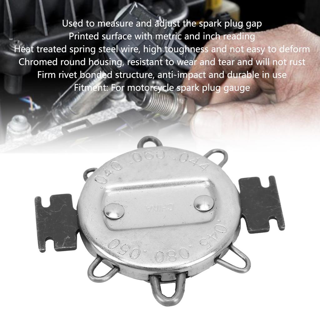 Gauge 0.641.14mm 0.0250.045in Motorcycle Accessories for Msuring Adjusting