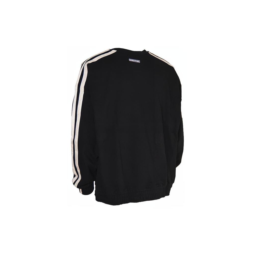 adidas Sweatshirts Men's Black Crew Neck Moderate Regular GH4779