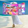 Personalized Customized Proof Beach Towel with SuperKitties Pattern - Soft, Absorbent,quick-drying,perfect Swimming,camping&bathing