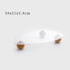 Acrylic Storage Plate Multipurpose Modern Organizer, Home Decor Transparent Tray Rack for Living