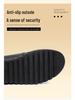 Ladies' Genuine Leather Loafers - Soft Sole Comfort Shoes for Spring & Autumn. Perfect for Middle-aged and Elderly Women.