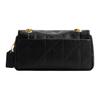 Coach Tabby 26 Quilted Classic Logo Hardware Lambskin Leather Shoulder Bag Medium Women shoulder bag Black CCW83-B4BK