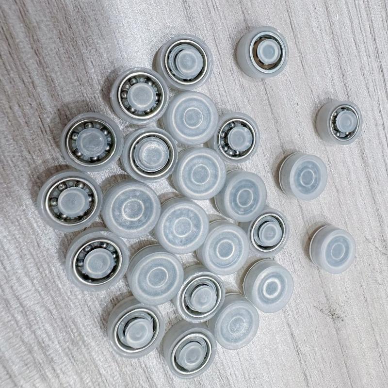 100pcs Rotating Hair Clip Bearings for Secure Styling Elegant Headdress Making Accessories Stylish Jewelry Components
