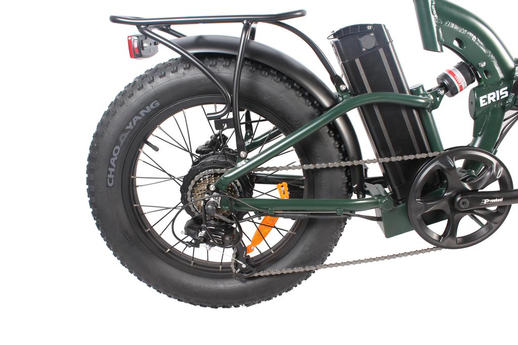 UNIVERCYCLE B4 All-Terrain Folding Electric Bike 20 Inch Fat Tires 48V12.5Ah Battery 60KM/H Load 350W Motor Urban Commuting Adult E-Bike With TowSeat