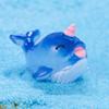 DIY Cartoon Fish Statue Resin Mini Sealife Models Gift Miniature Marine Animal Figurines