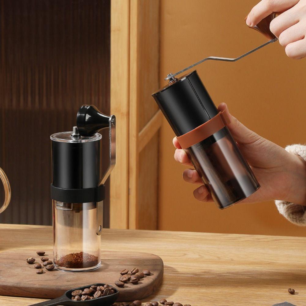 Ceramic Grinding Core Hand Crank Coffee Mill Double Bearing Design Bean Grinder Camping
