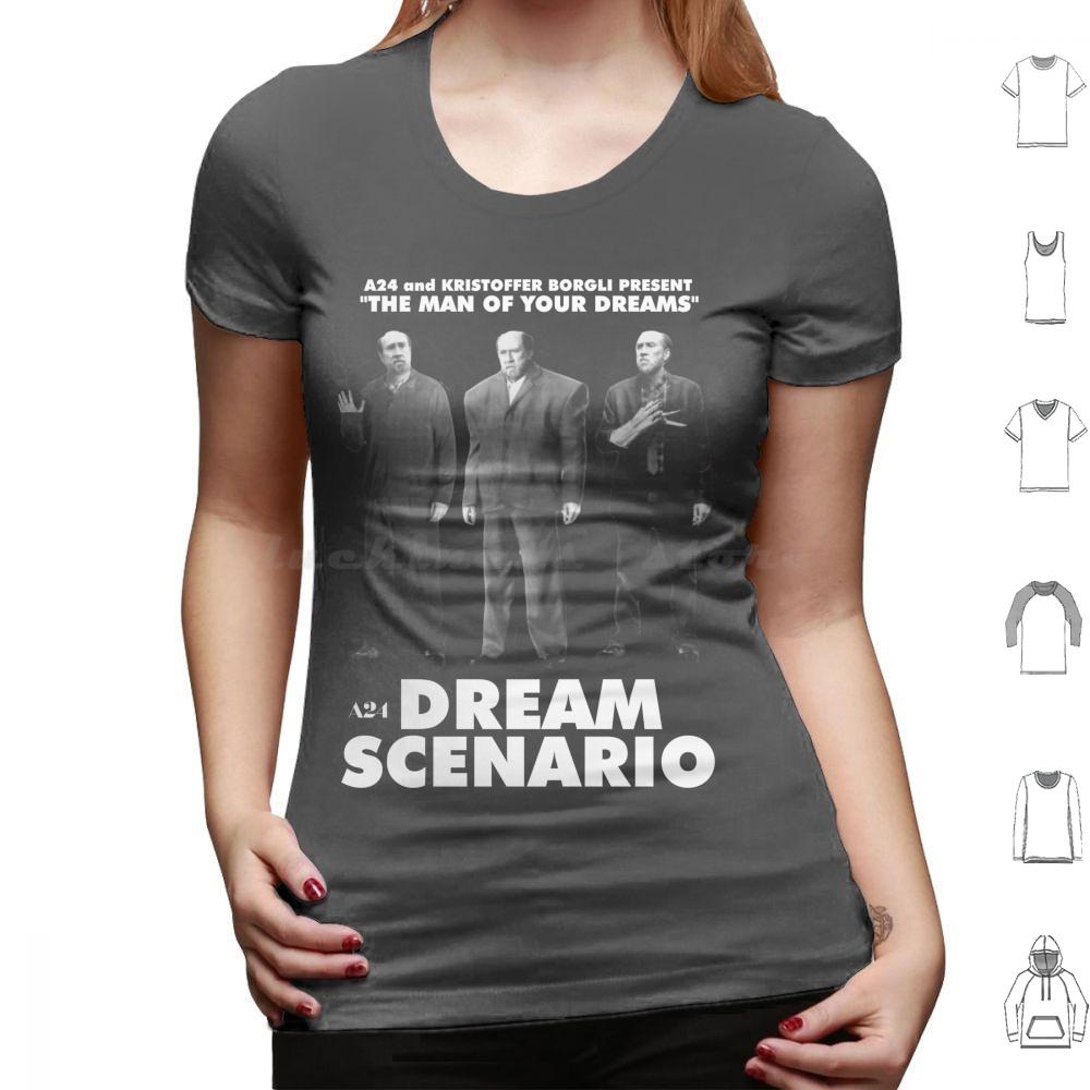 Dream Scenario Man Of Your Dreams T Shirt Cotton Men Women DIY Print Dream Scenario Sick Of Myself A24 Film Nicolas Cage