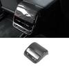 Carbon Fiber Rear Armrest Air Vent Outlet Cover Trim For Tesla Model 3 2018-2022