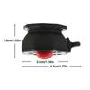 4PCS Furniture Casters Wheels  with Brake Mute Wear-resistant Universal Wheel Stablize Self Adhesive Pulley Base
