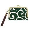 [AYANOKOJI] Pass Case with Strap, Horizontal Type (Canvas, Tangkaramoyou Pattern, Midori)
