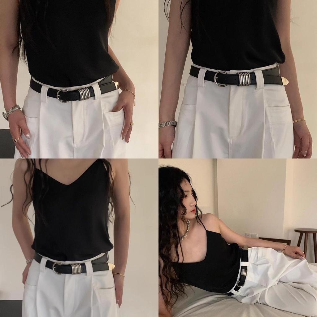 Designer Metall Schnalle Ledergürtel Für Männer Und Frauen Sommer Mode Accessoire