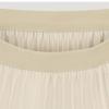 [shs Miss] Layer Pleated Banding Skirt Sawsko12020 Lb