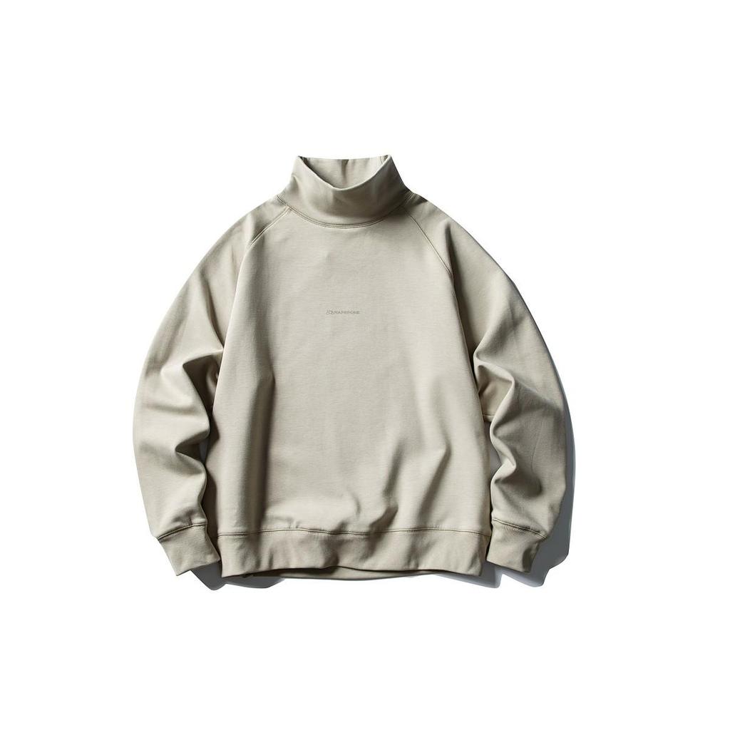 RUIIENRS x NEOISM 2025 Winter High-Neck Velvet Sweatshirt W25603