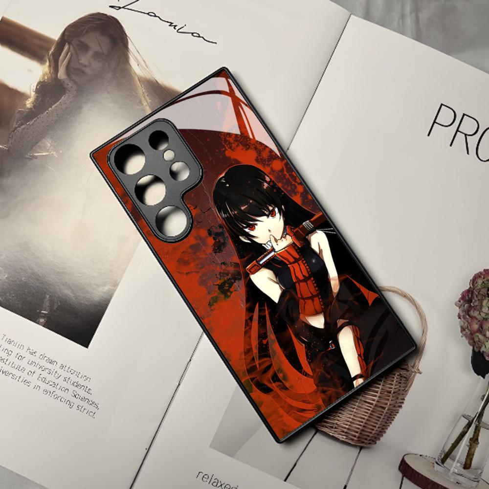 Anime Akame Ga Kill Logo Phone Case For Samsung Galaxy S26 S25 S24 S23 S22 S20 S21 Edge Ultra Plus Fe Colored Silver Cover