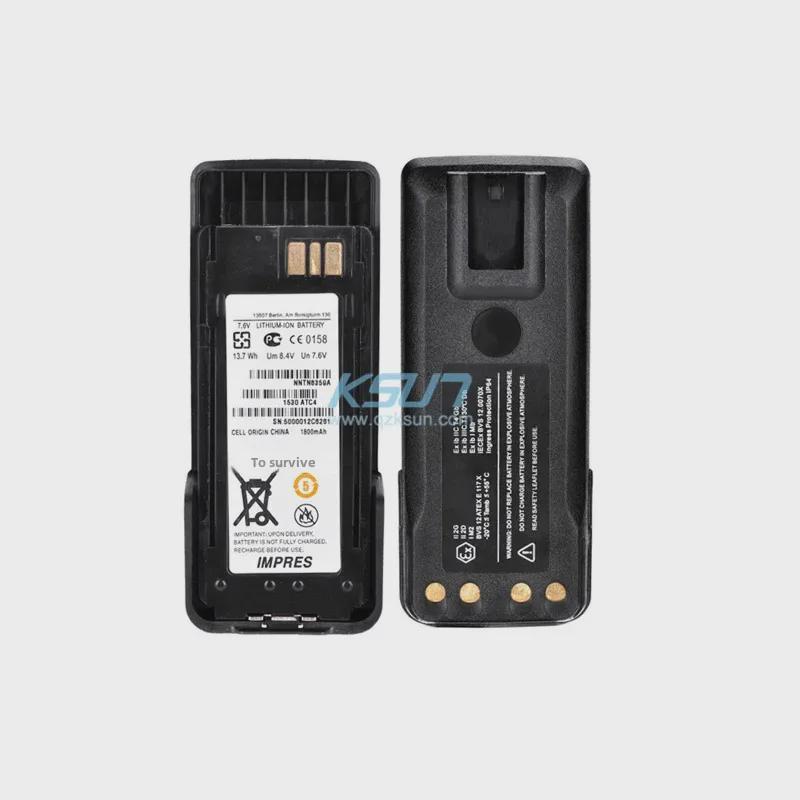 Motorola Explosion-Proof Walkie-Talkie Lithium Battery NNTN8359A for XIRP8668EX/P8608EX