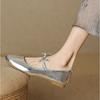 Fashion Women Mary Janes Shoes for Casual Low Heels Driving Shoes Classic Ballet Flats Shoes Spring 2025 Office Lady Footwear Topsiders