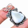 Natural Owhyee Opal Gemstone Handmade 925 Sterling Silver Pendant 1.89" Y0G57