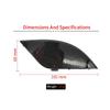 Mercedes W204 Araba Arka Tampon Çekme Kancası Kapağı Kapağı Siyah Benz C Sınıfı 2007-2010 C180 C200 C230 C260 C300 2048850823