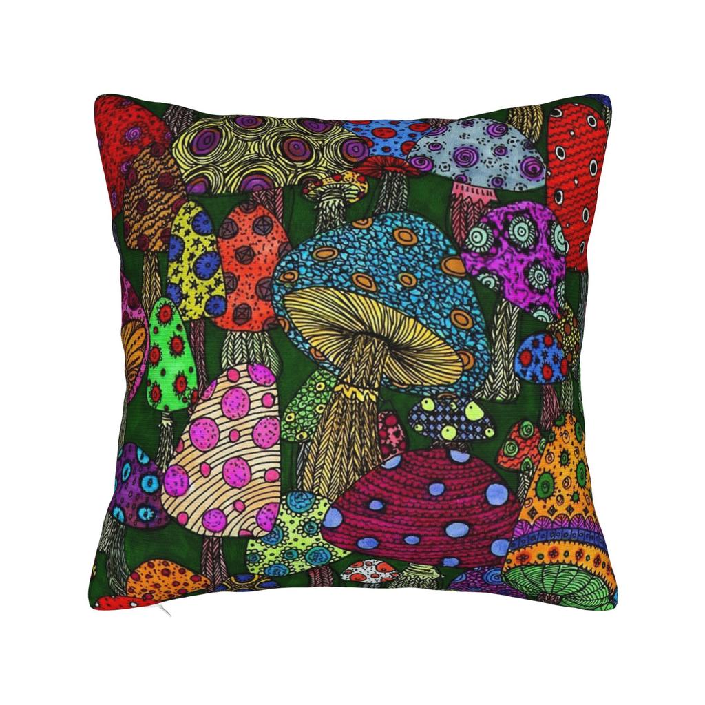 Yayoi K-Kusama Pillowcase Double-Sided Printing Polyester Cushion Cover Decor Throw Pillow Case Cover Home Square 45X45Cm