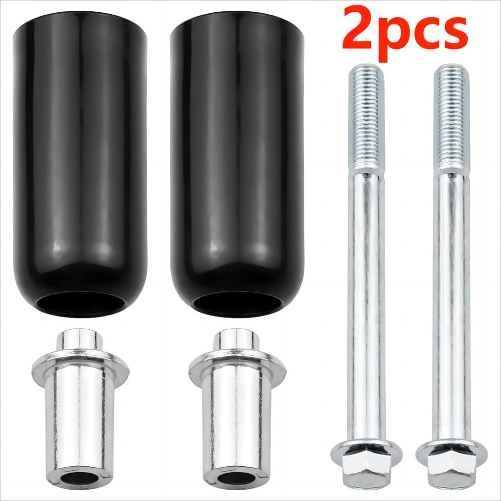 Frame Sliders Universal Large Motorcycle Frame Sliders Anti Crash Protector Kit Durable Metal Motorcycle Accessories Premium