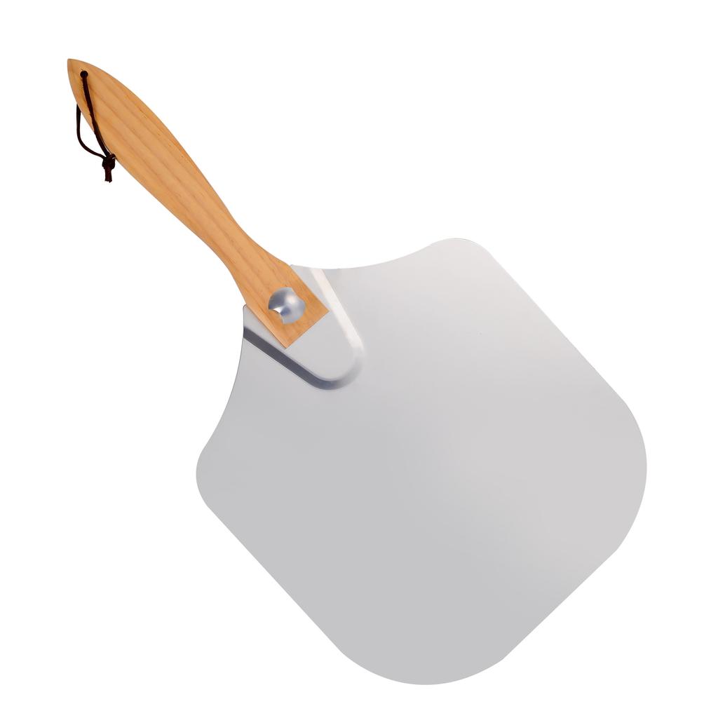 12-calowa zdejmowana drewniana rączka łopatka do pizzy aluminiowa łopatka śrubowa łopatka do przenoszenia pizzy składana do pieczenia